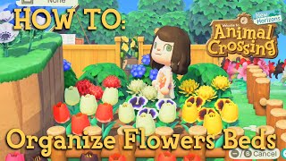Clever Way for Flower Beds to be Functional - Animal Crossing New Horizons