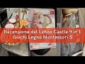 Recensione del Lehoo Castle 9 in 1 Giochi Legno Montessori Strumenti Musicali, 9 in 1 Bambini Tambur