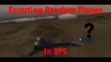 Escorting Random Planes in RFS