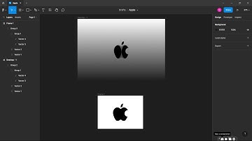 HIGH QUALITY LOGO with Figma?🔥 || Apple Logo || Learn to make Logo at high quality #5