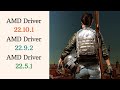 PUBG | AMD Driver 22.10.1 Vs 22.9.2 Vs 22.5.1 RX 6700XT Ryzen 7 5800X3D 1440P
