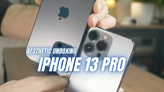 iPhone 13 PRO aesthetic unboxing