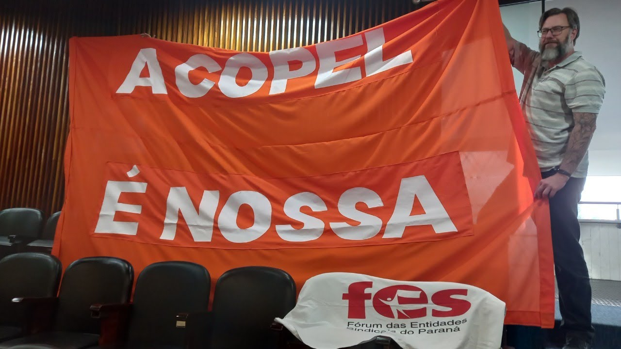 Abaixo-assinado · CONTRA A PRIVATIZAÇÃO DA COPEL ·