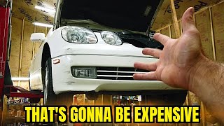 I found a big problem on the lexus gs300