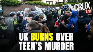 Uk   Henry Nowak Stabbing Murder  Tommy Robinson Leads Protests In Southdanton Clashes Erupt