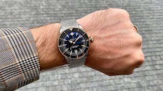 New 2025 Breitling Superocean Heritage B31 Automatic 42 Mm Two Tone