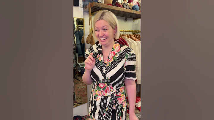 My vintage shopping challenge for a wedding outfit: Part two