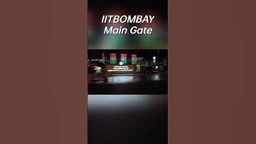 Main Gate of IITBOMBAY #iit #iitbombay #iitjee #shorts #motivation #viral #trending #youtubeshorts