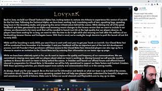 La sortie de Lost Ark est décalée en 2022, Beta le 4 novembre