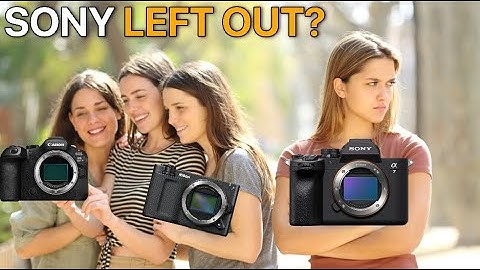 Has Sony Peaked?  Canon R6 III and NIkon ZR Delay A7V Release