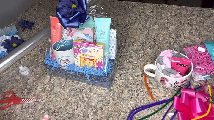 Lets Make These Beautiful Simple Inexpensive Gift Baskets From @Dollar General boxes