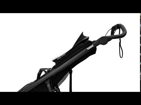 Play: Thule Urban Glide 2 Black on Black - Multi-position canopy