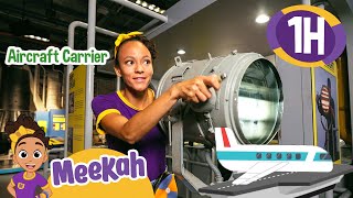 Air Meekah: Meekah Explores an Airplane Carrier! | Blippi and Meekah Educational Videos For Kids by Moonbug Kids - Celebrating Diversity 9,558 views 2 weeks ago 1 hour, 4 minutes