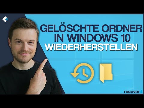 Video: So Finden Sie Einen Gelöschten Ordner