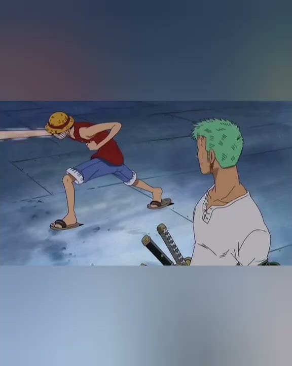 One piece gomu gomu no pistol!!!