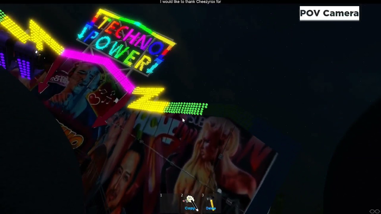 Pov onride of Techno Power At mega value fun fair