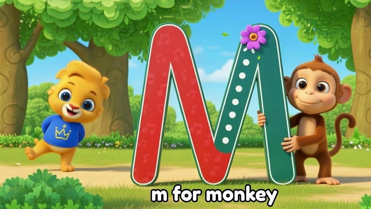 A for Apple 🍎 B for Ball ⚽ | ABC Alphabet Learning Video|Learn A to Z Words for Kids|@JumbaRhymes