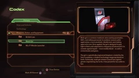 Mass Effect™ Legendary Edition - Mass Effect 2 - Audio Codex Entries