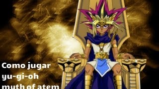 Como jugar yu-gi-oh myth of atem online