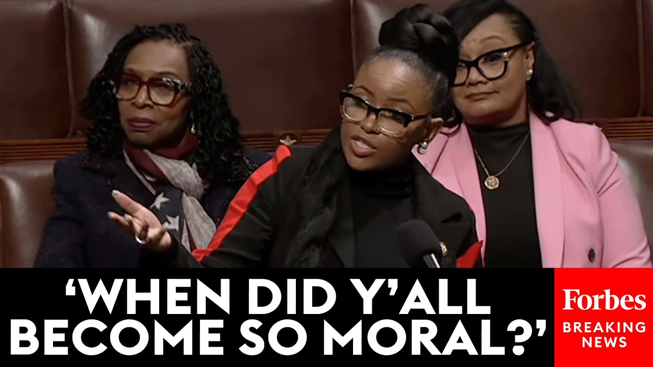 'Trump And Epstein Were Besties!': Crockett Sounds Off On GOP's Effort To Censure Plaskett