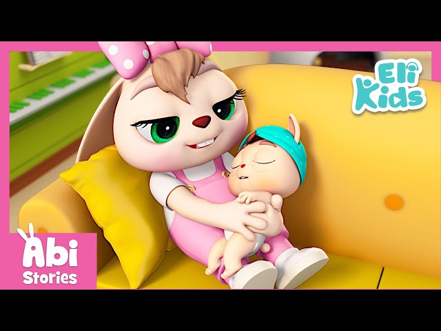 Caring For Baby Brother +More | Abi Stories Compilations | Eli Kids Educational Cartoon class=