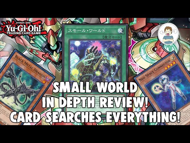 YU-GI-OH SMALL WORLD IN-DEPTH CARD REVIEW! THIS SPELL SEARCHES EVERYTHING!  - YouTube