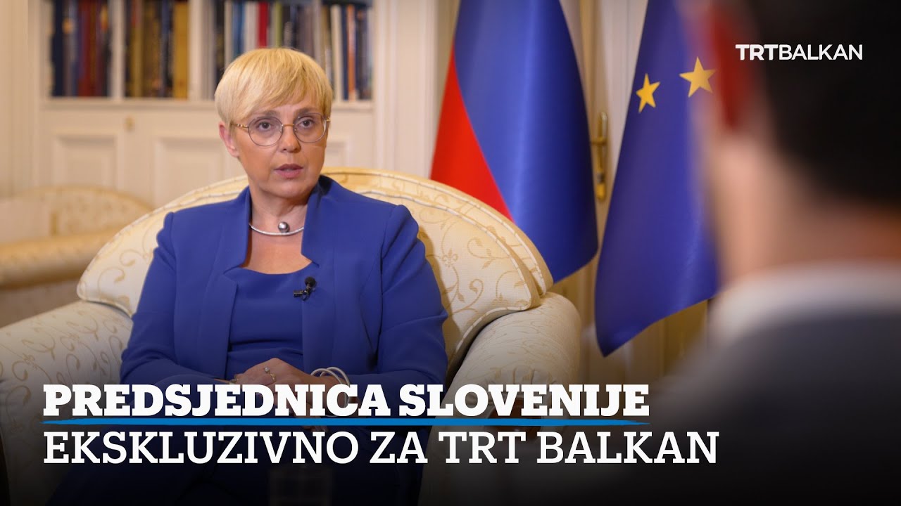 Predsjednica Slovenije ekskluzivno za TRT