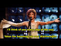 Whitney Houston - I Will Always Love You İngilizce-Türkçe Altyazı (English-Turkish Subtitle)