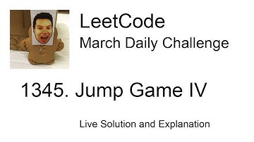 Daily Leetcode #1069: Mar 05, 2023 - 1345. Jump Game IV