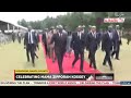 WATCH HOW RUTO ARRIVED IN STYLE AT MAMA ZIPPORAH KOSGEY BURIAL IN NANDI!!