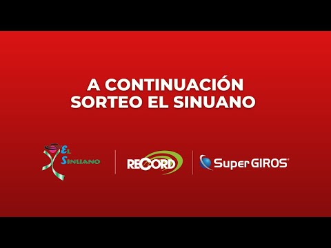 Sorteo El Sinuano Noche 12 - Mayo - 2024