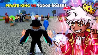 Enfrentei todos os bosses do Blox Fruits - Sharkizim o Filme