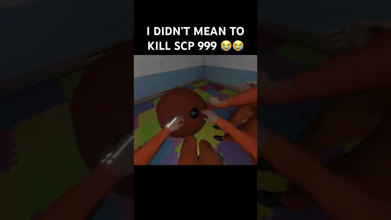 I KILLED SCP 999 Scp Vr Scplabrat Scp999 Scpfoundation Scpslfunnymoments Horrorgaming