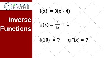 Inverse function question - GCSE maths higher