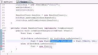 Java Programming Tutorial 65 The Final Check Box Program