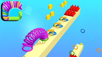 Slinky Run - All Levels Gameplay Android,ios (Part 9)