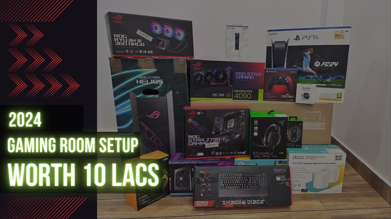 My New Gaming Setup & Room Tour! - 2024 | Unveiling My Geek Paradise 🎮✨