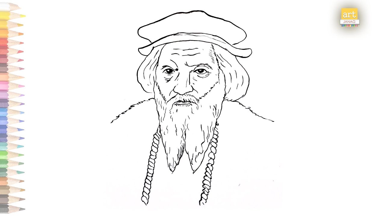 John Cabot drawing easy || How to draw John Cabot step by step - YouTube