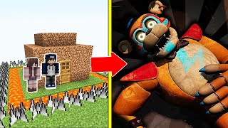 FREDDY (FNAF Security Breach) Tấn Công Nhà Được Bảo Vệ Bởi bqThanh và Ốc Trong Minecraft