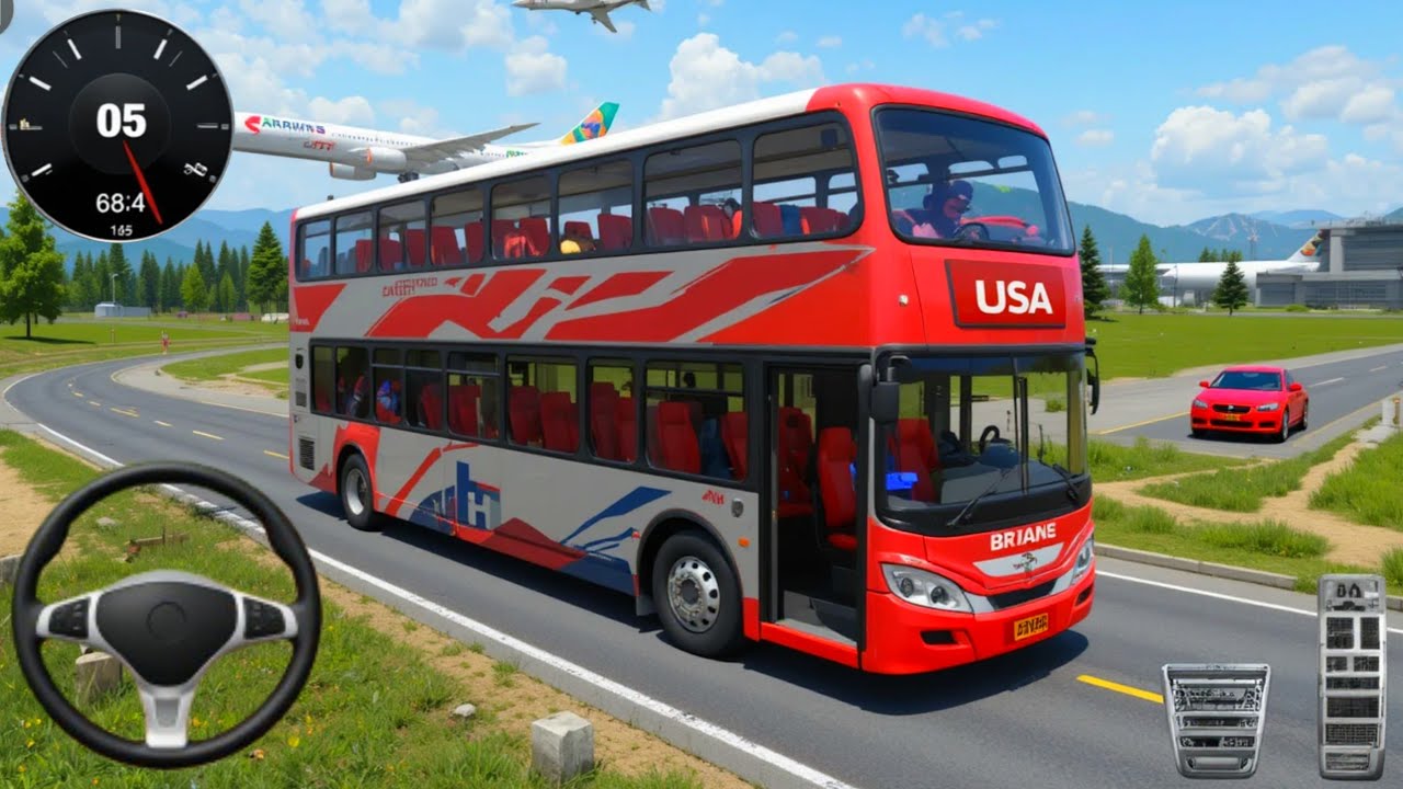 Us Bus Simulator Game | Bus Simulator Games Mobile | Simulator Games