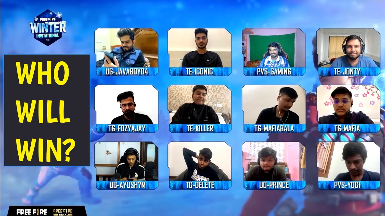 IPL Like Tournament in Free Fire | FREEFIRE WINTER INVITATIONAL WINNER PREDICTION | Elite KillerFF