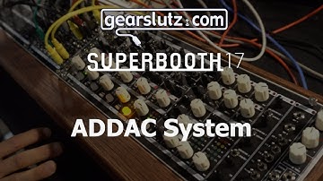 ADDAC System - new modules - Gearslutz @ Superbooth 17