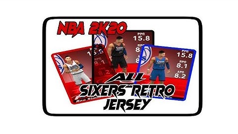 NBA2K20 Change Jersey Code Retro /sixers