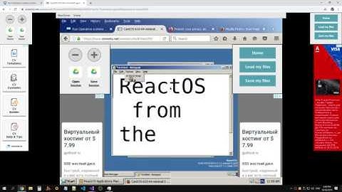 Running ReactOS from browser inside the ReactOS that is running inside the browser