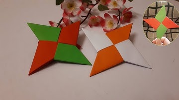 How To Make A Paper Ninja Star | Cách Gấp Phi Tiêu Ninja Bằng Giấy Cho Trẻ Em | @Phan Thanh Thúy