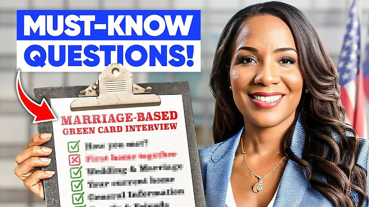Marriage-Based Green Card Interview: Everything You NEED To PASS The Interview