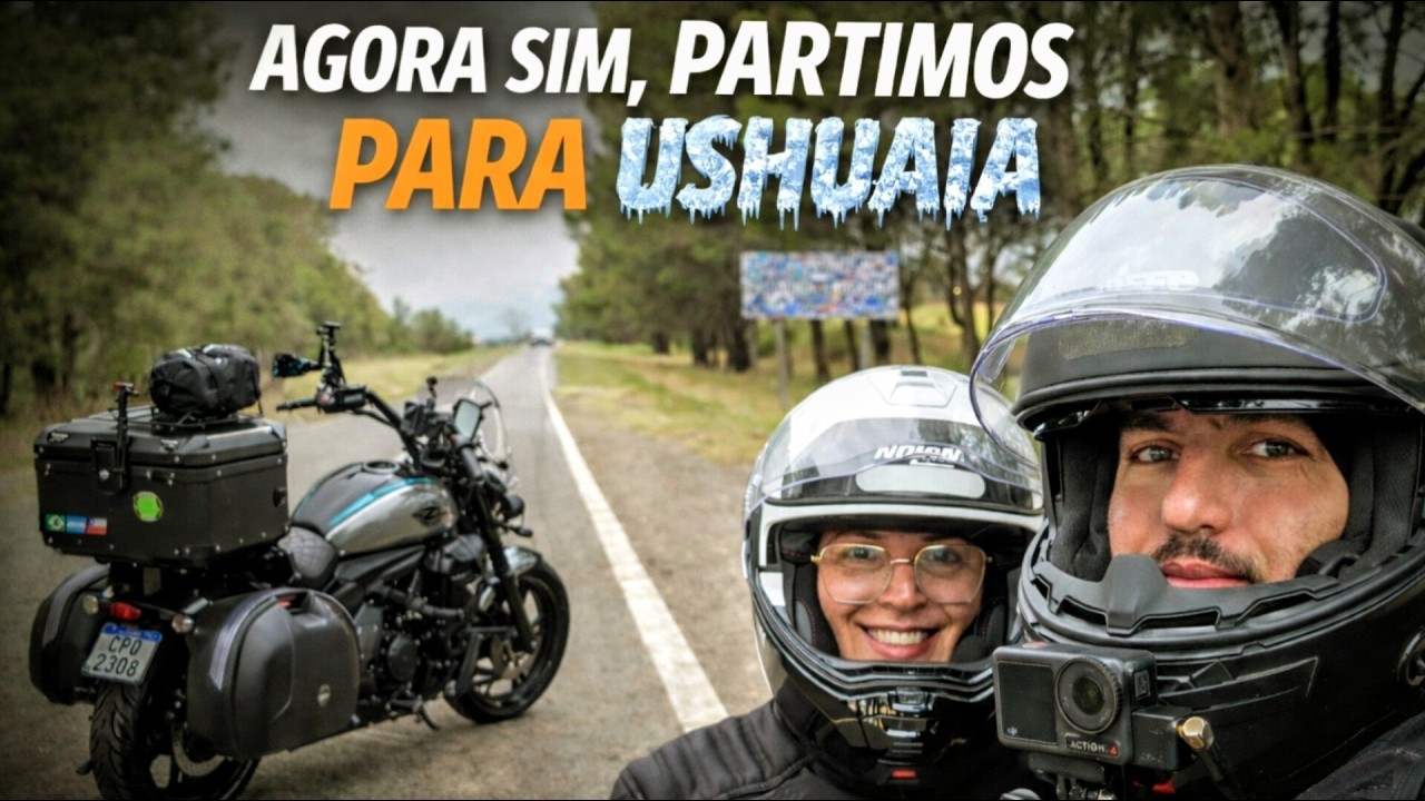 USHUAIA EP. 01 - FINALMENTE PARTIMOS RUMO AO USHUAIA DE MOTO