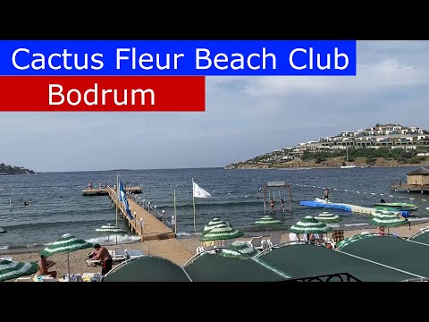 Cactus Fleur Beach Club, Bodrum 2020 - YouTube