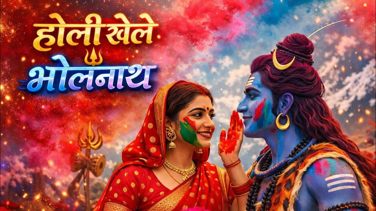 होली खेले भोलेनाथ | Holi Special Shiv Parvati Song 2026