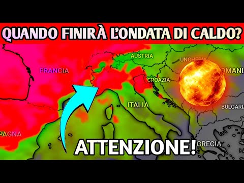 Video Meteo : Attenzione ? Quando finirà l'ondata di caldo : METEO ITALIA